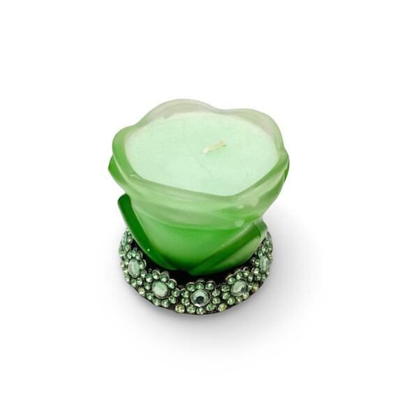 Decorative Candle with Glitter Base - Picture 1 of 4